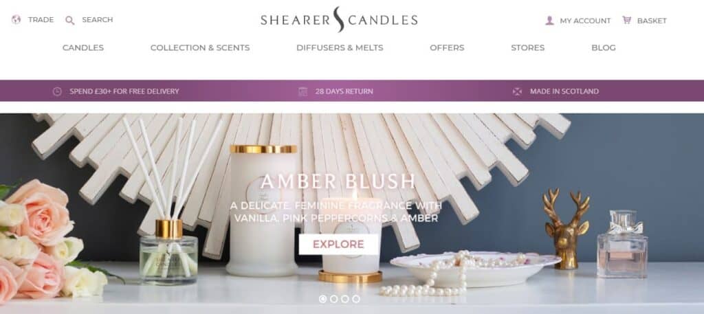 shearer candles